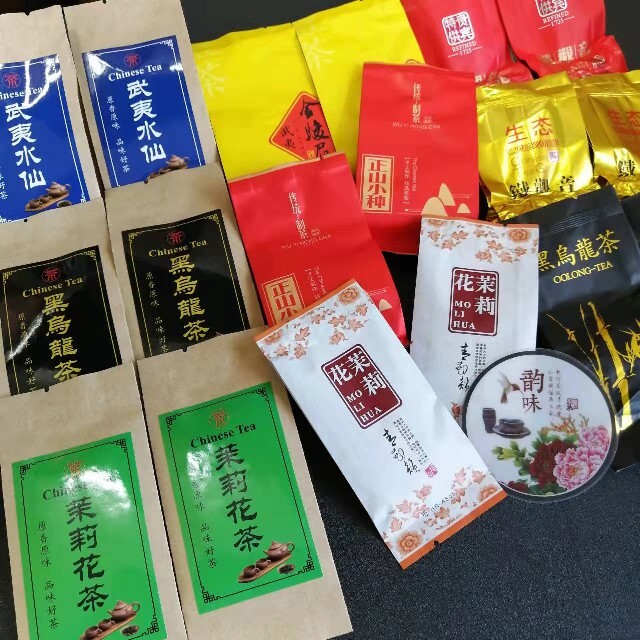 ℘各商品2包/計18包♦小袋包装中国茶♦お得な飲み比べセット℘ 食品/飲料/酒の飲料(茶)の商品写真