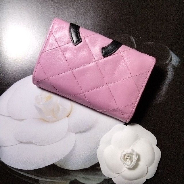 CHANEL♥カンボンラインキーケースPINK ファッション小物 CHANEL♥カンボンラインキーケースPINK ファッション小物