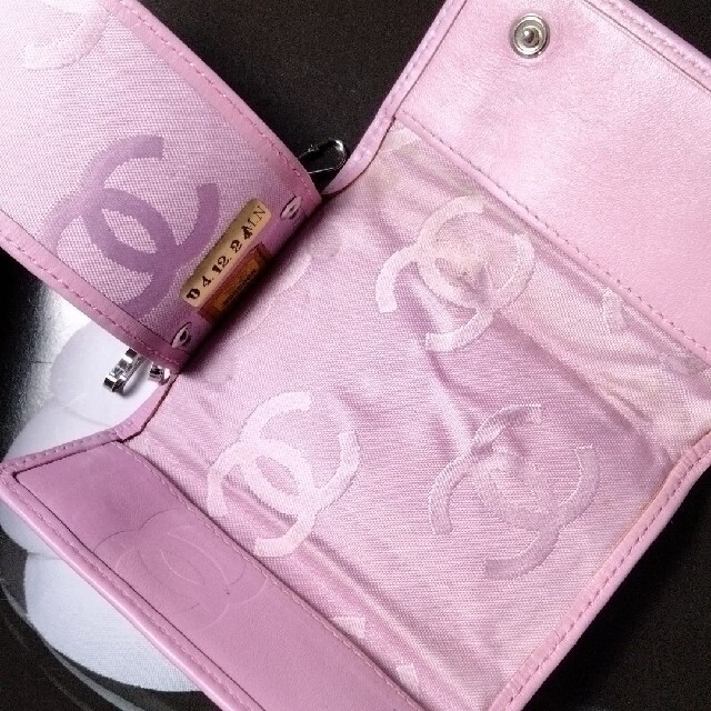CHANEL♥カンボンラインキーケースPINK ファッション小物 CHANEL♥カンボンラインキーケースPINK ファッション小物