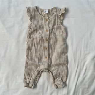 エイチアンドエム(H&M)のH&M BABY コットンロンパース(ロンパース)