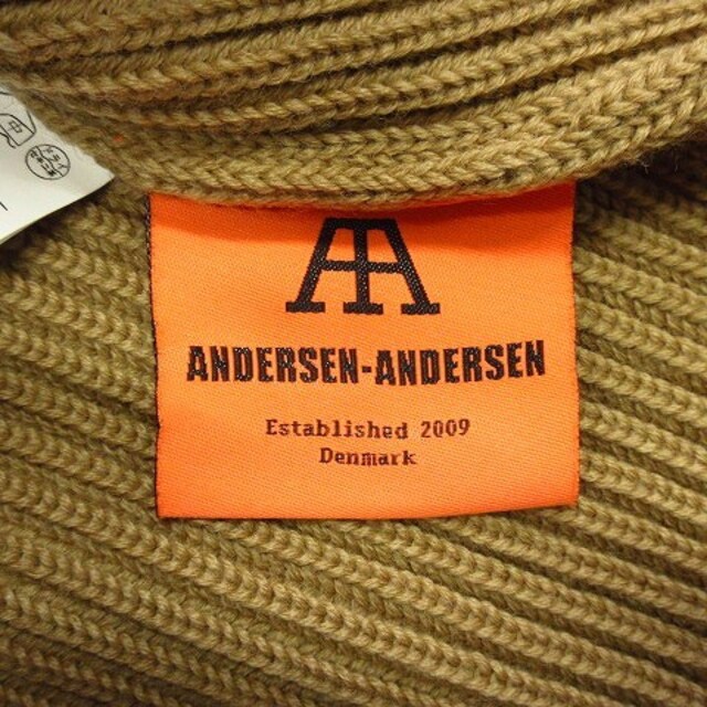 ANDERSEN-ANDERSEN(アンデルセンアンデルセン)の極美品 アンデルセンアンデルセン ウール 5G リブ ニット イタリー製 S※ メンズのトップス(ニット/セーター)の商品写真