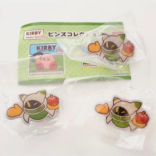 ニンテンドウ(任天堂)のカービィ　ガチャ　ピンバッジ3点セット(バッジ/ピンバッジ)