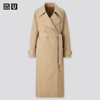 ユニクロ(UNIQLO)のUNIQLO U 20awトレンチコート WOMEN XXL(トレンチコート)