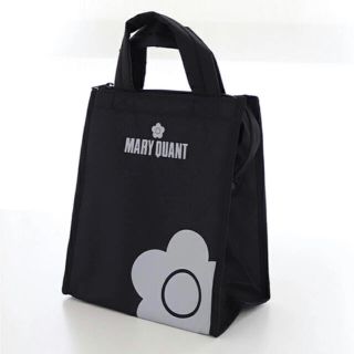 マリークワント(MARY QUANT)の❤️✳︎マリークワント・デイジー保冷バッグ✳︎❤︎✳︎新品未使用・ブラック(エコバッグ)