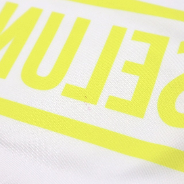 ラッセルノ Russeluno ロゴ プリント インナー Tシャツ L ホワイト ラッセルノ Russeluno ロゴ プリント インナー Tシャツ L ホワイト
