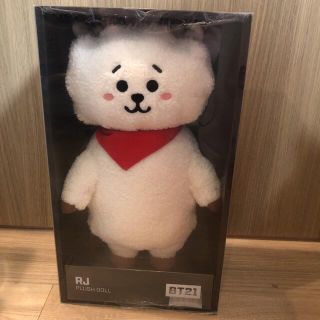 ビーティーイシビル(BT21)の公式　BT21 スタンディングドール　スタンドドール　RJ(ぬいぐるみ)