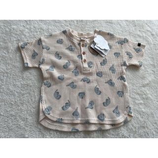 フタフタ(futafuta)のフタフタ　ぞう　トップス　半袖　総柄(Tシャツ/カットソー)