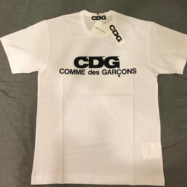 コムデギャルソン CDG T-shirt 新品未使用タグ付き 白 半袖Tシャツ