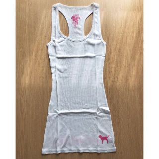 ヴィクトリアズシークレット(Victoria's Secret)の【ユカナ様専用】新品ヴィクトリアシークレット ロング タンクトップ S PINK(タンクトップ)