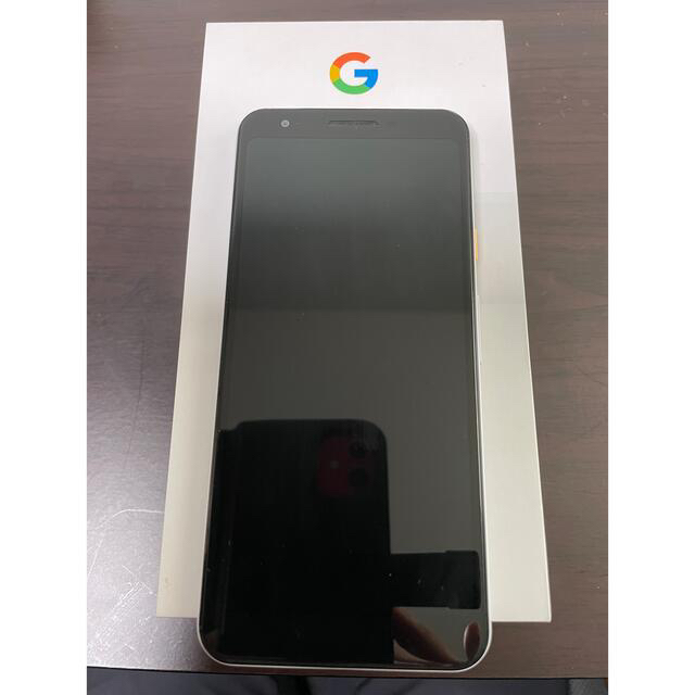 Google Pixel(グーグルピクセル)のGoogle Pixel 3a ソフトバンク　白　グーグル　ピクセル3a スマホ/家電/カメラのスマートフォン/携帯電話(スマートフォン本体)の商品写真
