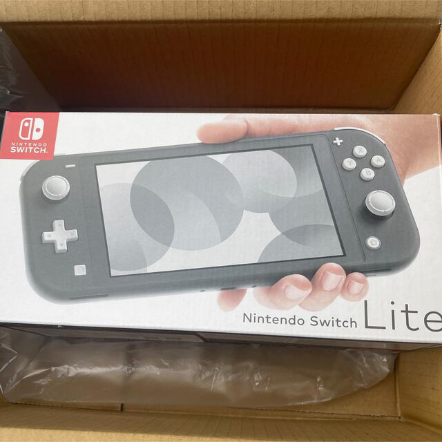 Switch lite グレー　新品未使用品