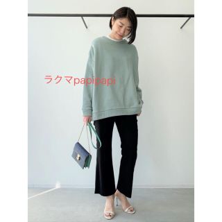 アパルトモンドゥーズィエムクラス(L'Appartement DEUXIEME CLASSE)の新品未使用L'Appartement AMERICANA A-LineSweat(トレーナー/スウェット)