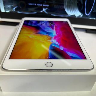 アイパッド(iPad)の【極美品】【大容量128GB】iPad mini 4 Wi-Fi＋セルラー(タブレット)