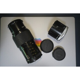 美品　Canon new FD100 F4 Macro + マクロリングFD50