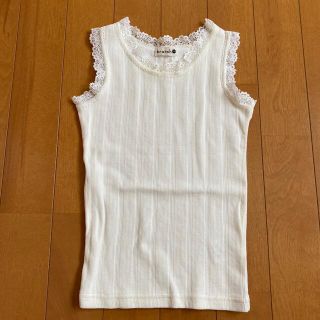 ブランシェス(Branshes)のブランシェス　レースタンクトップ　110(Tシャツ/カットソー)