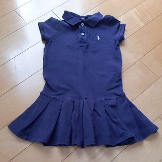 ラルフローレン(Ralph Lauren)のラルフローレン　紺　ワンピース　110(ワンピース)