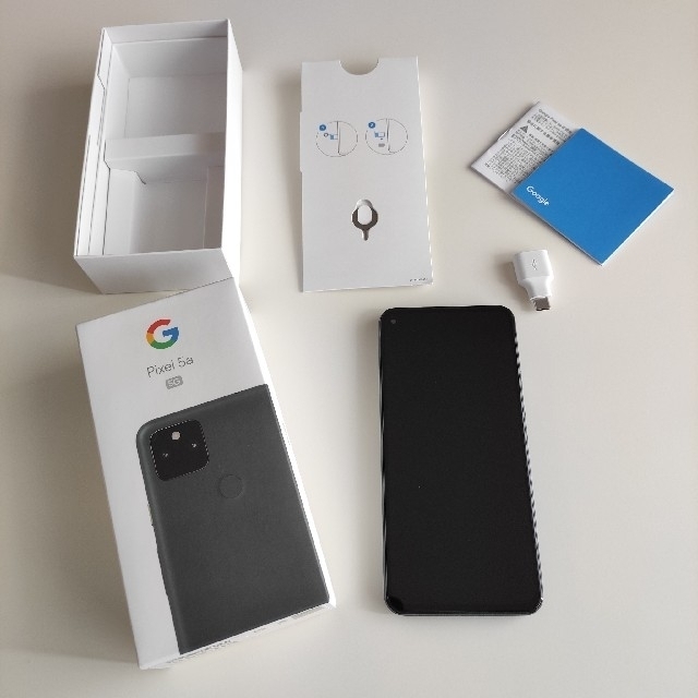 ジャンク Google Pixel 5a (5g) Mostly Black