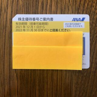 エーエヌエー(ゼンニッポンクウユ)(ANA(全日本空輸))のANA株主優待券　2022/11/30まで　1枚(その他)