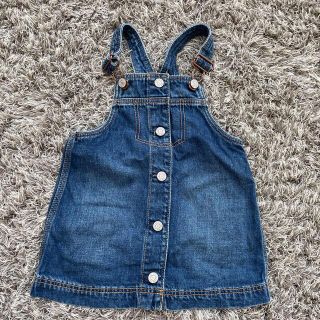 プチバトー(PETIT BATEAU)のgap デニムスカート(ワンピース)