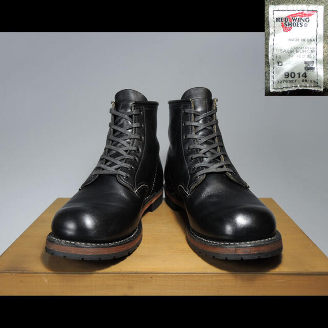 REDWING(レッドウィング)のレッドウィング9014ベックマン9011 9411 9414 8114ブラック黒 メンズの靴/シューズ(ブーツ)の商品写真