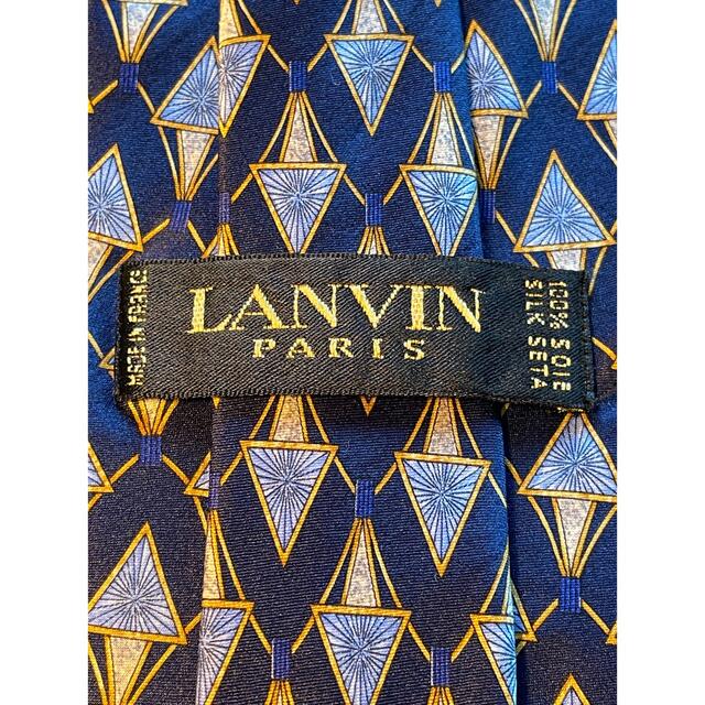 LANVIN(ランバン)の【LANVIN】美品　ネクタイ　鮮やかな総柄 メンズのファッション小物(ネクタイ)の商品写真