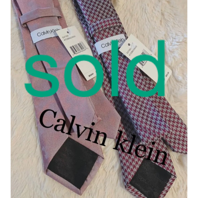 Calvin Klein(カルバンクライン)の✳︎正規品✳︎ カルバンクライン　2個セットネクタイ レディースのアクセサリー(その他)の商品写真