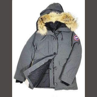 カナダグース(CANADA GOOSE)のカナダグース 2300JL シャーロットパーカー ダウンジャケット グレー(ダウンジャケット)