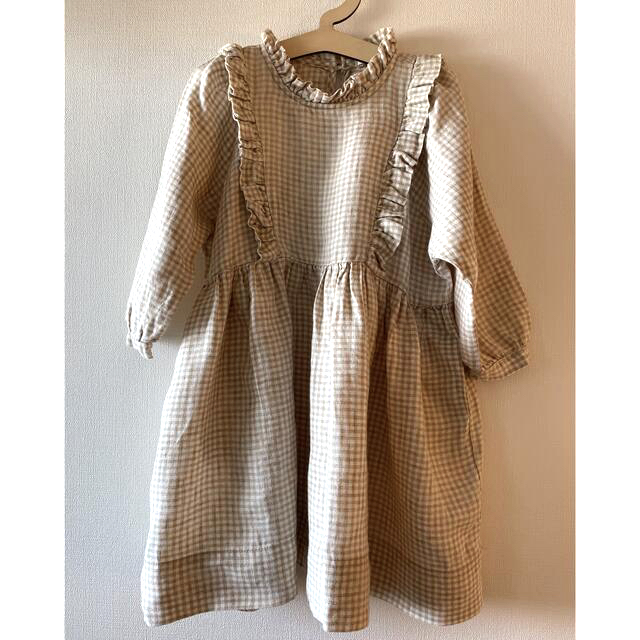 SOOR PLOOM(ソーアプルーム)のsoor ploom AW ワンピース 4y キッズ/ベビー/マタニティのキッズ服女の子用(90cm~)(ワンピース)の商品写真