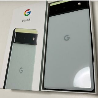 グーグルピクセル(Google Pixel)のPixel 6 128GB 新品未使用　美品　SIMフリー(スマートフォン本体)