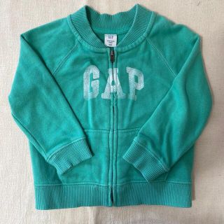 ベビーギャップ(babyGAP)のbabyGAP ベビーギャップ　スウェットブルゾン　キッズ　90 おそろい(ジャケット/上着)