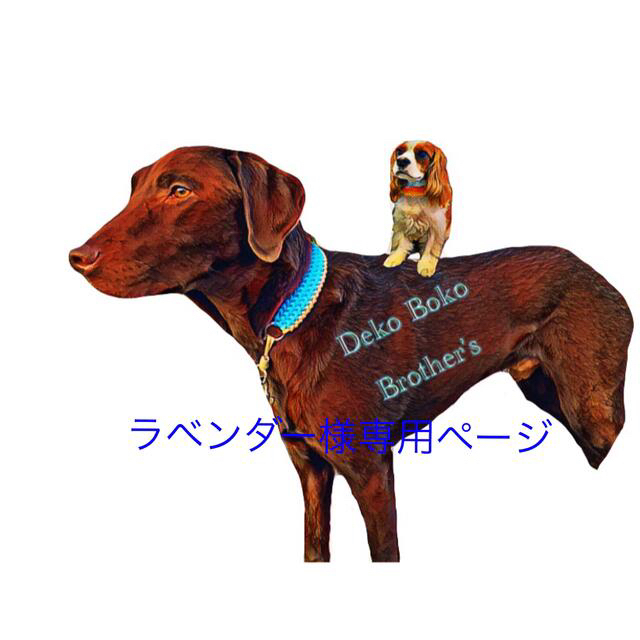 【ラベンダー様専用オーダーページ】 その他のペット用品(犬)の商品写真