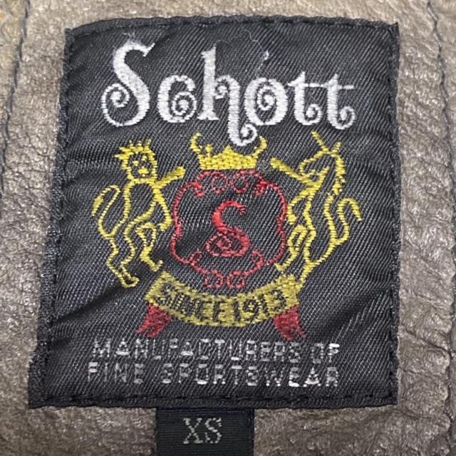 schott - ショット ライダースジャケット サイズXS -の通販 by ブラン