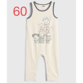 ベビーギャップ(babyGAP)のbabyGAP スターウォーズ　ボディオール　サイズ60(カバーオール)