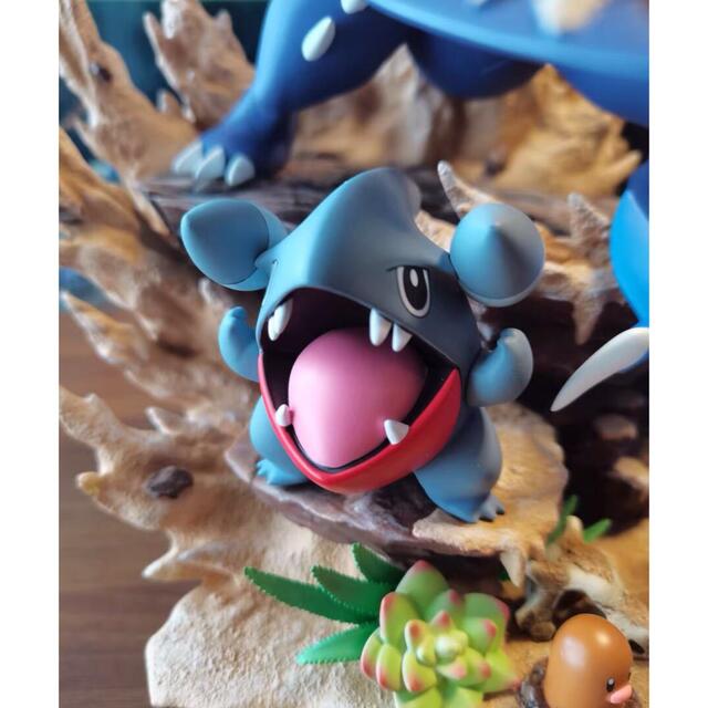 ガブリアス ポケットモンスター フィギュア ポケモン おもちゃ 塗裝済 ガブリアス ポケットモンスター フィギュア ポケモン おもちゃ 塗裝済