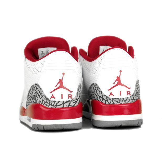 NIKE(ナイキ)のナイキNIKE■AIR JORDAN3 Cardinal Redスニーカー メンズの靴/シューズ(スニーカー)の商品写真