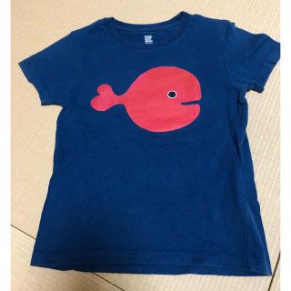 グラニフ(Design Tshirts Store graniph)のグラニフ 130 キッズ きんぎょがにげた 五味太郎(Tシャツ/カットソー)