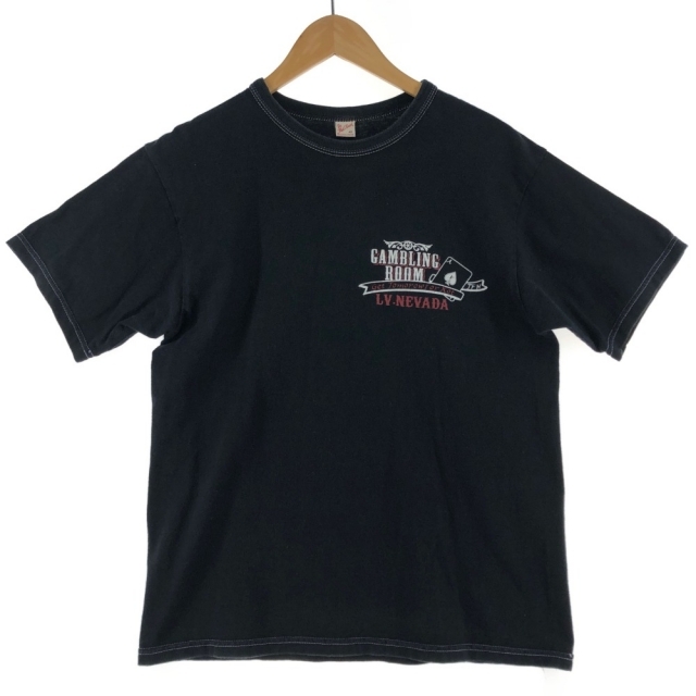 2021年秋冬新作 〇〇The - HEAD FLAT THE Flat ブラック サイズ40 Tシャツ メンズ Head Tシャツ+カットソー(七分+長袖)