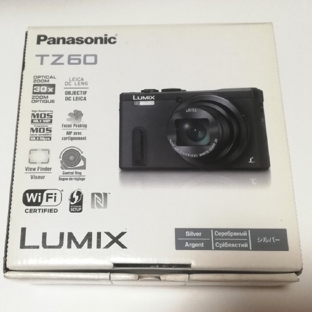 Panasonic(パナソニック)のPanasonic LUMIX TZ DMC-TZ60-K ジャンク スマホ/家電/カメラのカメラ(コンパクトデジタルカメラ)の商品写真