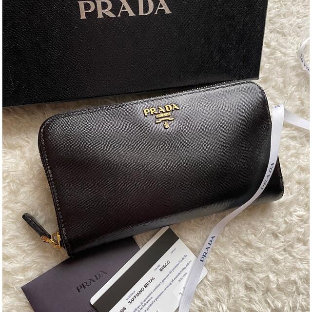 レディース】 PRADA - PRADA ラウンドファスナー長財布の通販 by c's