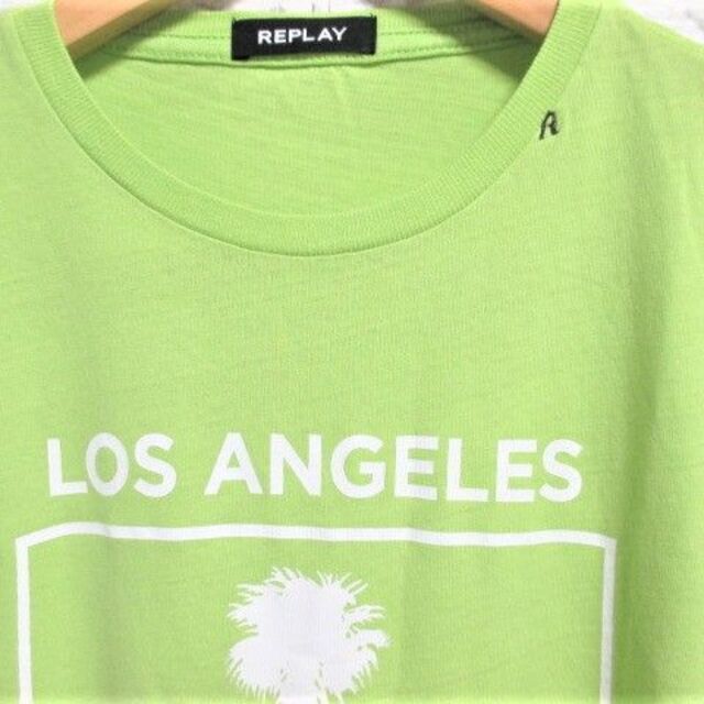Replay(リプレイ)の☆REPLAY リプレイ プリント ロゴ Ｔシャツ 半袖/メンズ/Ｓ☆新作モデル メンズのトップス(Tシャツ/カットソー(半袖/袖なし))の商品写真