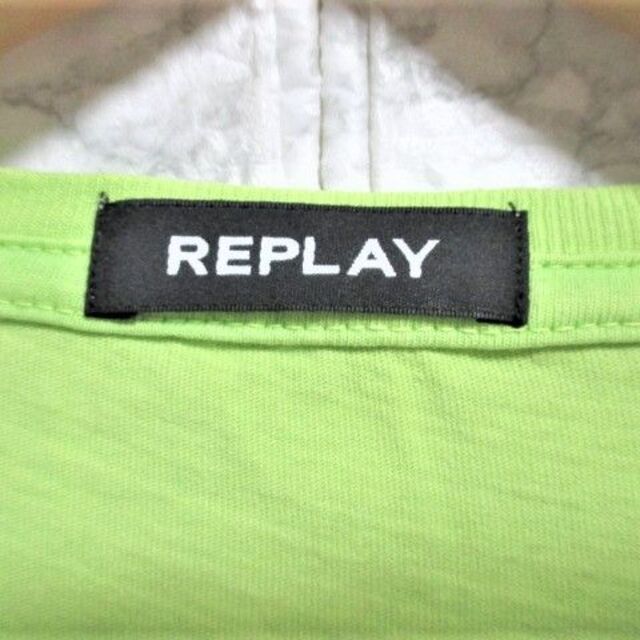 Replay(リプレイ)の☆REPLAY リプレイ プリント ロゴ Ｔシャツ 半袖/メンズ/Ｓ☆新作モデル メンズのトップス(Tシャツ/カットソー(半袖/袖なし))の商品写真