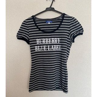 バーバリーブルーレーベル(BURBERRY BLUE LABEL)のバーバリーブルーレーベル　ボーダー柄Tシャツ(Tシャツ(半袖/袖なし))