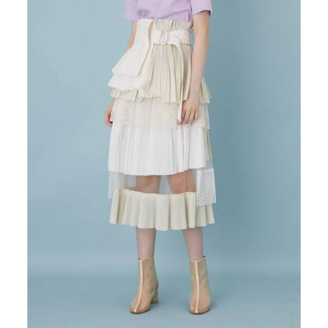 UNITED TOKYOデザインスカート レディースのスカート(ロングスカート)の商品写真