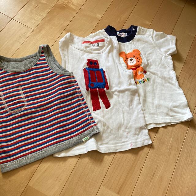 BEAMS(ビームス)の80 男の子　半袖 キッズ/ベビー/マタニティのベビー服(~85cm)(Ｔシャツ)の商品写真