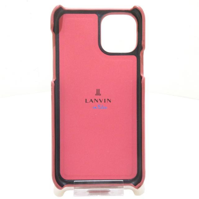 LANVIN en Bleu(ランバンオンブルー)のランバンオンブルー 携帯電話ケース ピンク スマホ/家電/カメラのスマホアクセサリー(モバイルケース/カバー)の商品写真