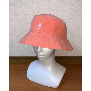 カンゴール(KANGOL)のL 新品 KANGOL Bermuda Bucket バケットハット ピンク(ハット)