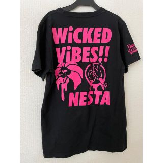 ネスタブランド(NESTA BRAND)のNESTA BRAND ネスタブランド　Tシャツ　ロゴ　ピンク　L(Tシャツ/カットソー(半袖/袖なし))