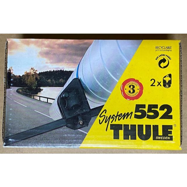 THULE(スーリー)のTHULE スーリー ストラップウィンチ キャリア TH552　未使用新品 自動車/バイクの自動車(車外アクセサリ)の商品写真