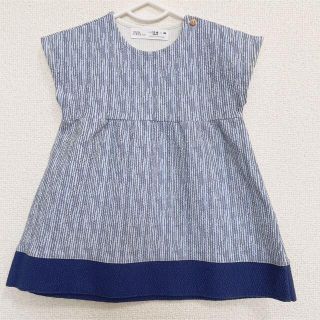 ザラ(ZARA)の売り切り　☆美品☆ ZARA BABY ワンピース12-18month 86cm(ワンピース)