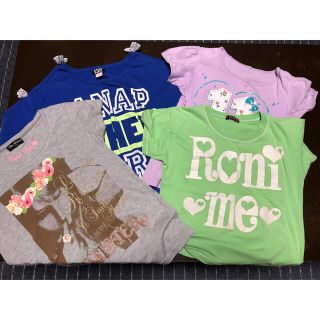 アナップ(ANAP)のSRMJmama様専用　アナップ　等　Tシャツ４枚組　サイズ140(Tシャツ/カットソー)